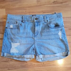 Soho New York & Company Women's Denim Shorts, Sz 6, NWT